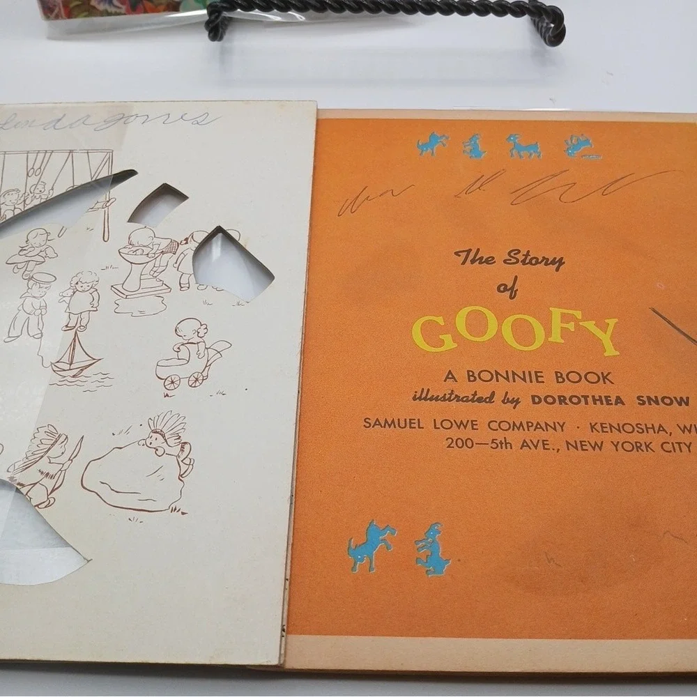 Bonnie Book Dee THOMAS The Littlest Elephant 1959 Dippy illustrated distressed